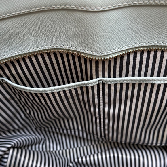 Kate Spade Leather Tote Bag Light Mint - Picture 10 of 14